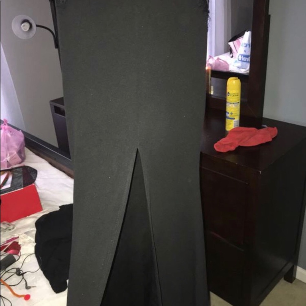 Black long prom dress - Picture 4 of 4